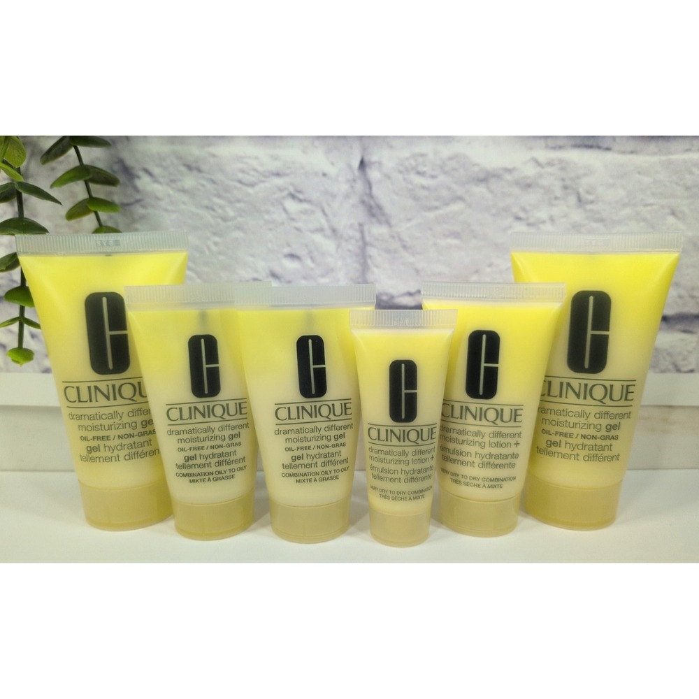 NEW LOT6🌿Clinique Dramatically Different Moisturizing Gel Lotion Very Dry Combo